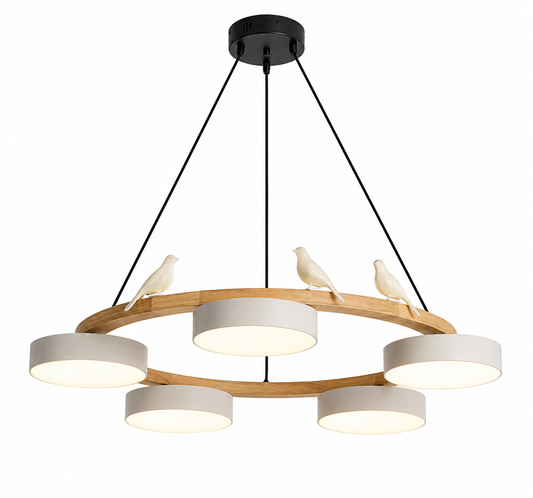 Arabella Bird Round Chandelier