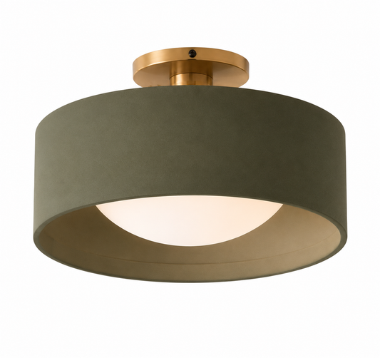Destiny Porcelain Flush Mount Ceiling Light